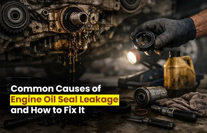 Common causes of engine oil seal leakage and how to fix it
